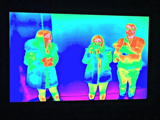 Landmark In The Winter Months | Thermal Cameras