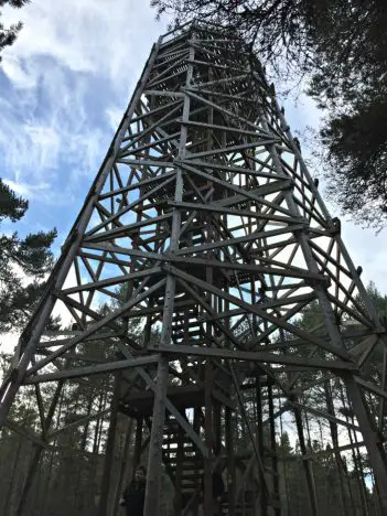 Landmark In The Winter Months | Fire Tower https://oddhogg.com