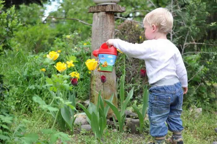4 Reasons Why Gardening Is Good For Kids | child gardening https://oddhogg.com