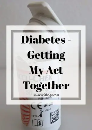 Diabetes - Getting My Act Together |  I have set myself some tasks to help control my type 1 diabetes a bit better in this pregnancy https://oddhogg.com