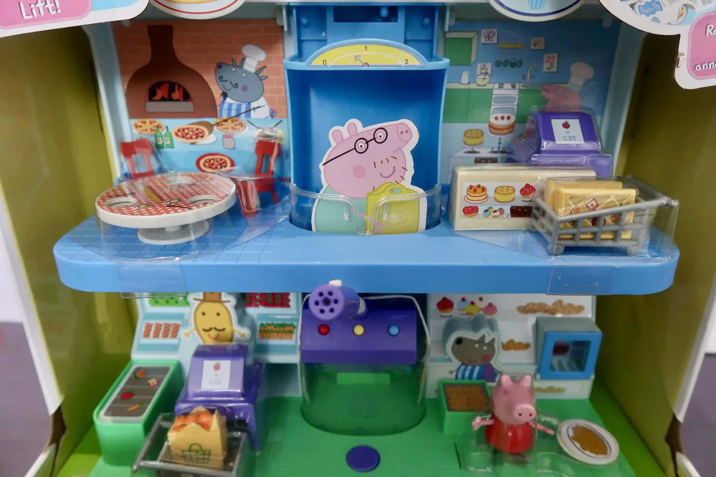 Peppa's Shopping Centre Playset toy in it's packaging