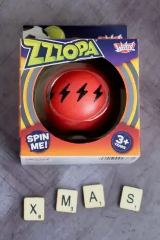 A Zzzopa ball in packaging